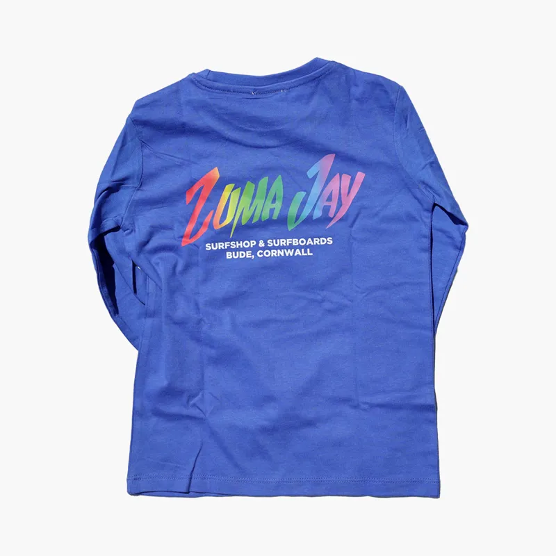 Zuma Jay Junior Heritage Longsleeve Tee  Blue