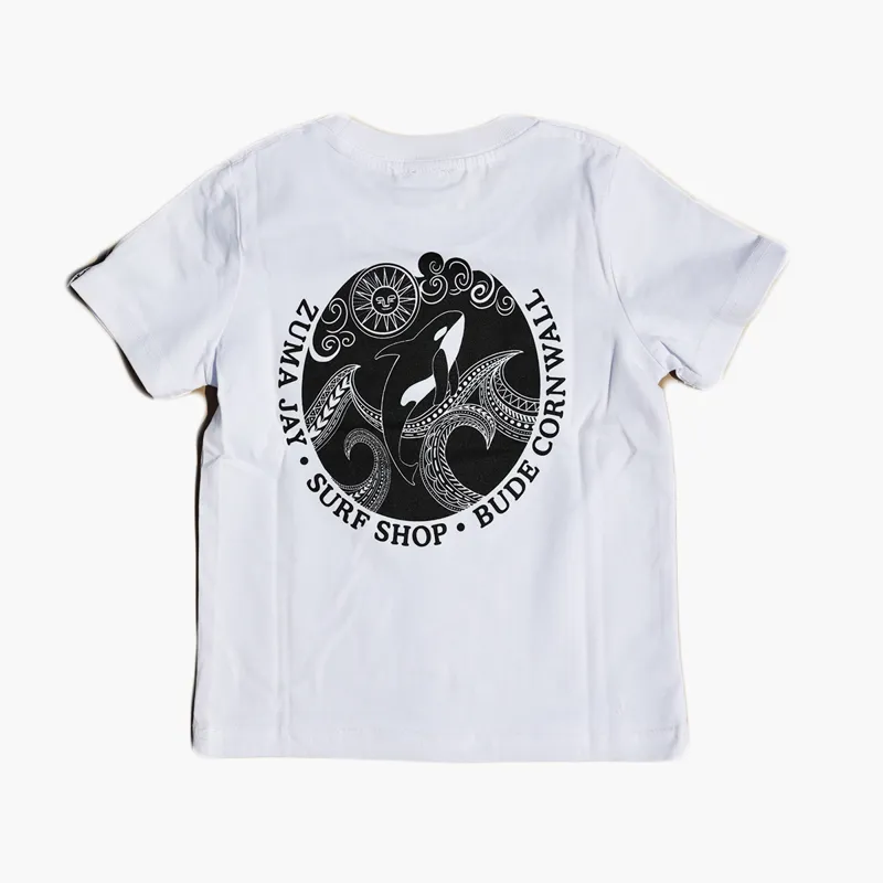 Zuma Jay Junior Orca Tee White