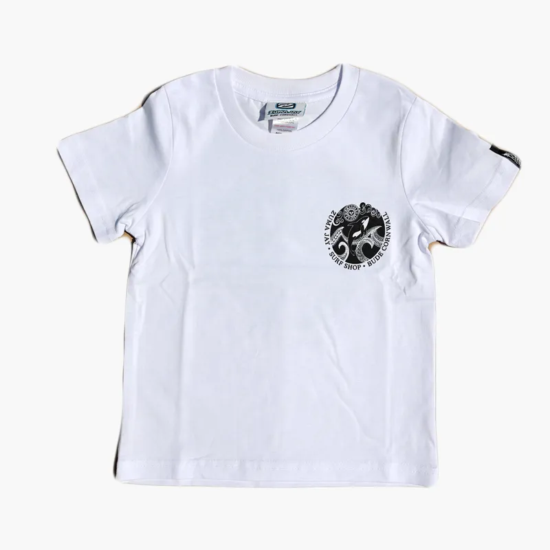 Zuma Jay Junior Orca Tee White-1