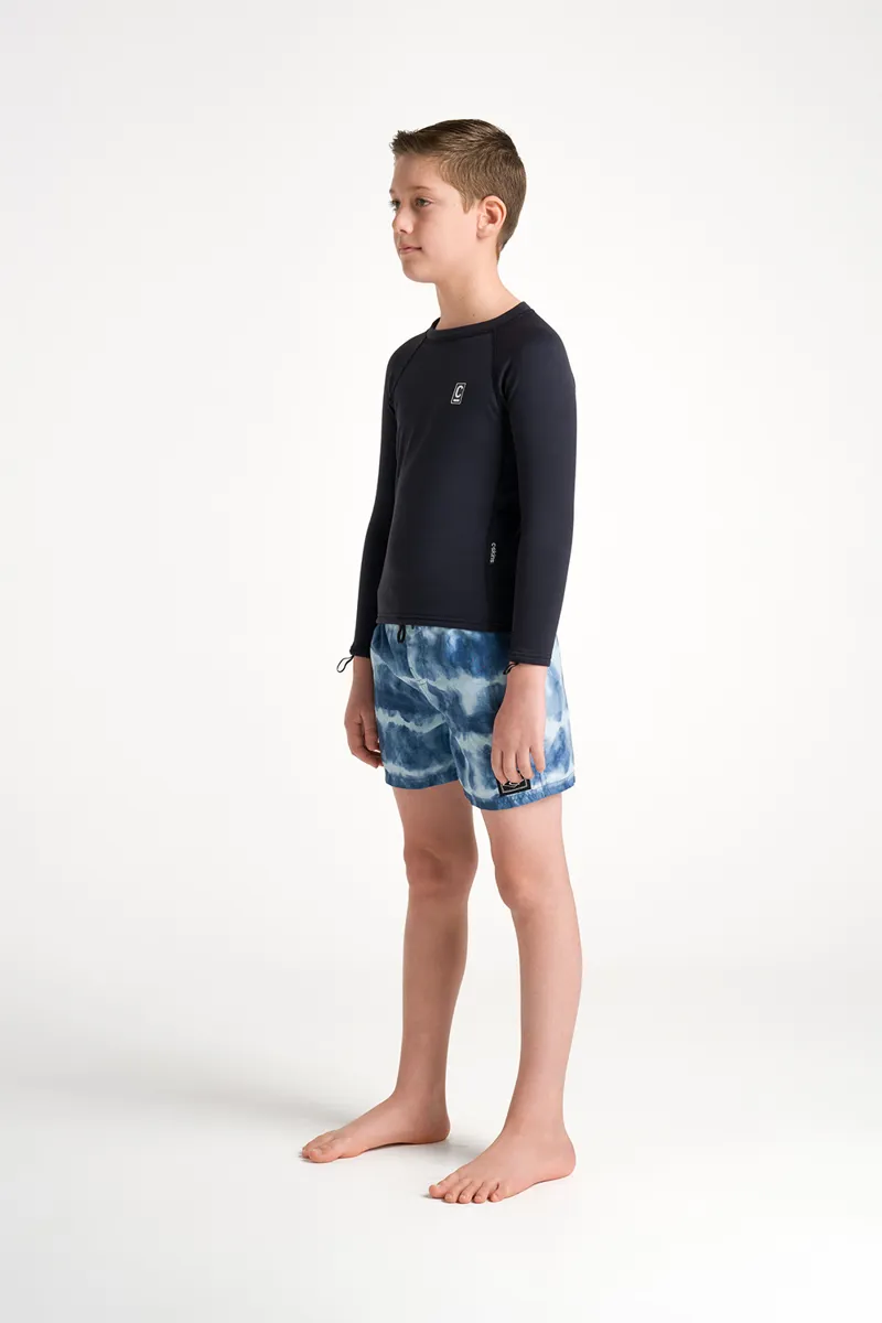 C-Skins Junior Long Sleeve Thermal Rash Vest Crew Neck-2