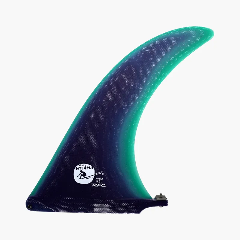 Rainbow Fin Co MD3 9.5 Purple Green