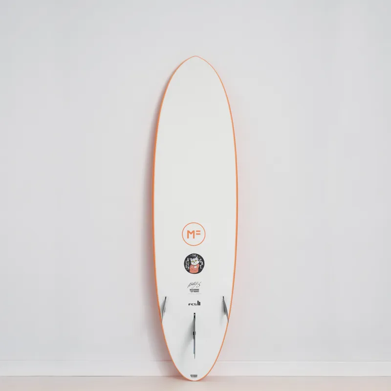 Mick Fanning Alley Cat Epoxy Softboard Orange