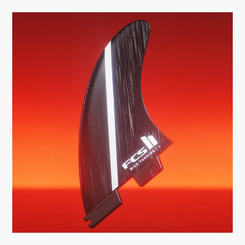 FCS II MF Glass Fibre Fusion Smoke/White Tri Fins-6