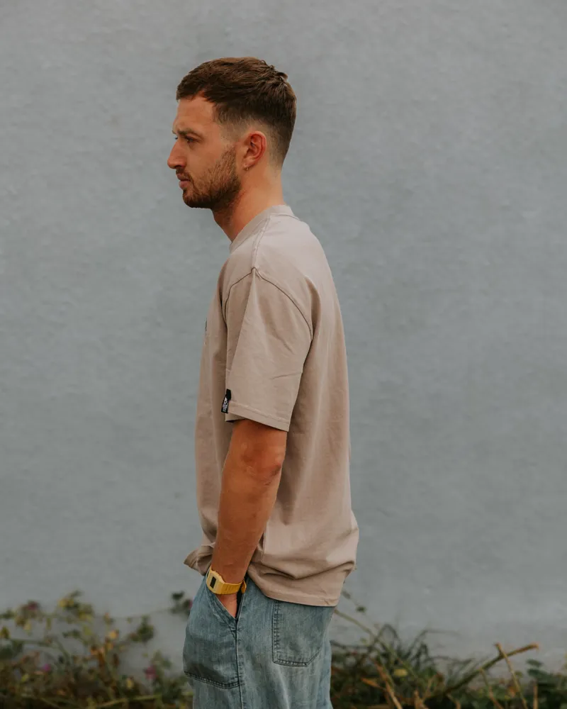 Zuma Jay 2Surfers Heavyweight Boxy Tee Mushroom-4