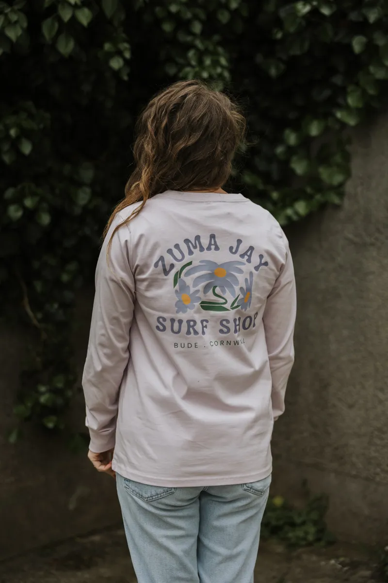 Zuma Jay Womens Mohala Longsleeve Tee Pearl