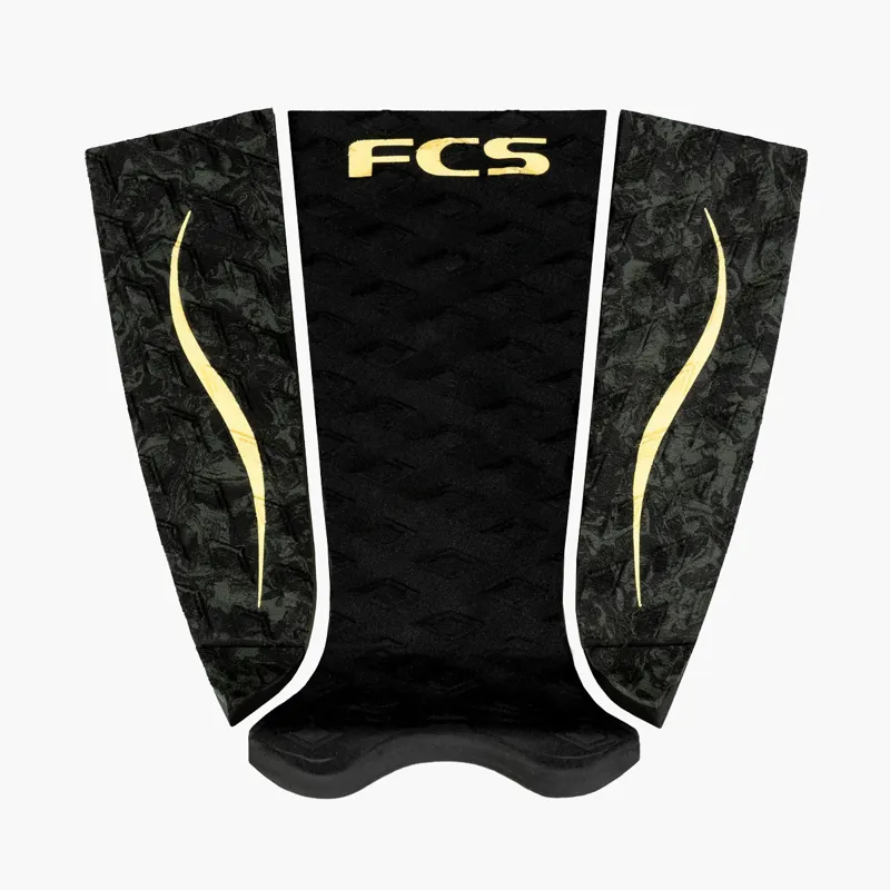 FCS Carissa Moore Tail Pad Black/Gold