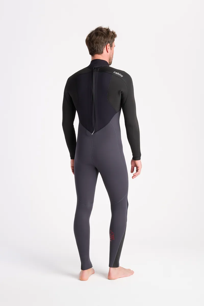 C-Skins NuWave Legend 5/4 Back Zip Wetsuit Anthracite-1