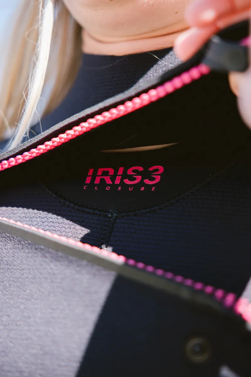 C-Skins NuWave Womens ReWired 5/4 Chest Zip Wetsuit Black/Rose-10