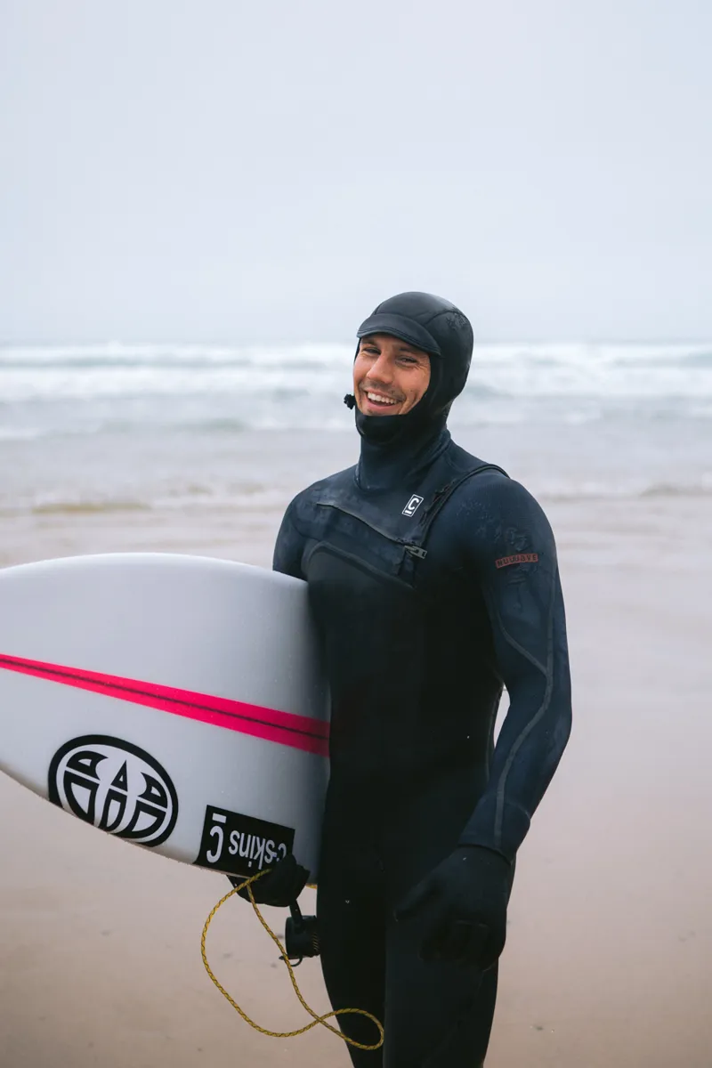 C-Skins NuWave Wired 5/4 Mens Hooded Wetsuit Bluestone-6