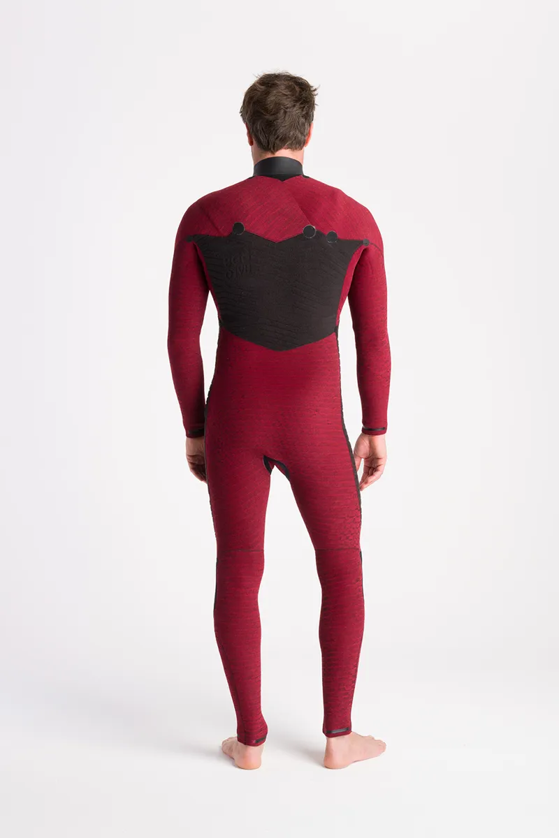 C-Skins NuWave Mens Wired 5/4 Chest Zip Wetsuit Bluestone-4