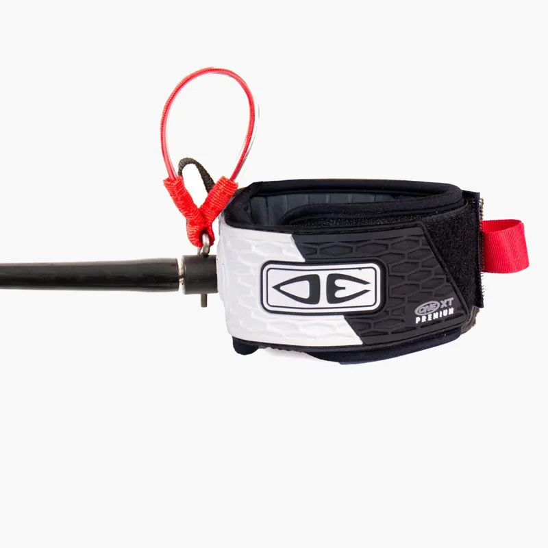 Ocean and Earth 15ft One-XT Premium Big Wave Leash Black