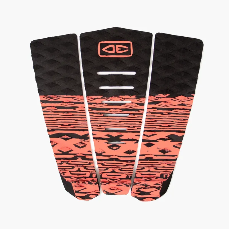 Ocean and Earth Blazed Tail Pad Coral/Black
