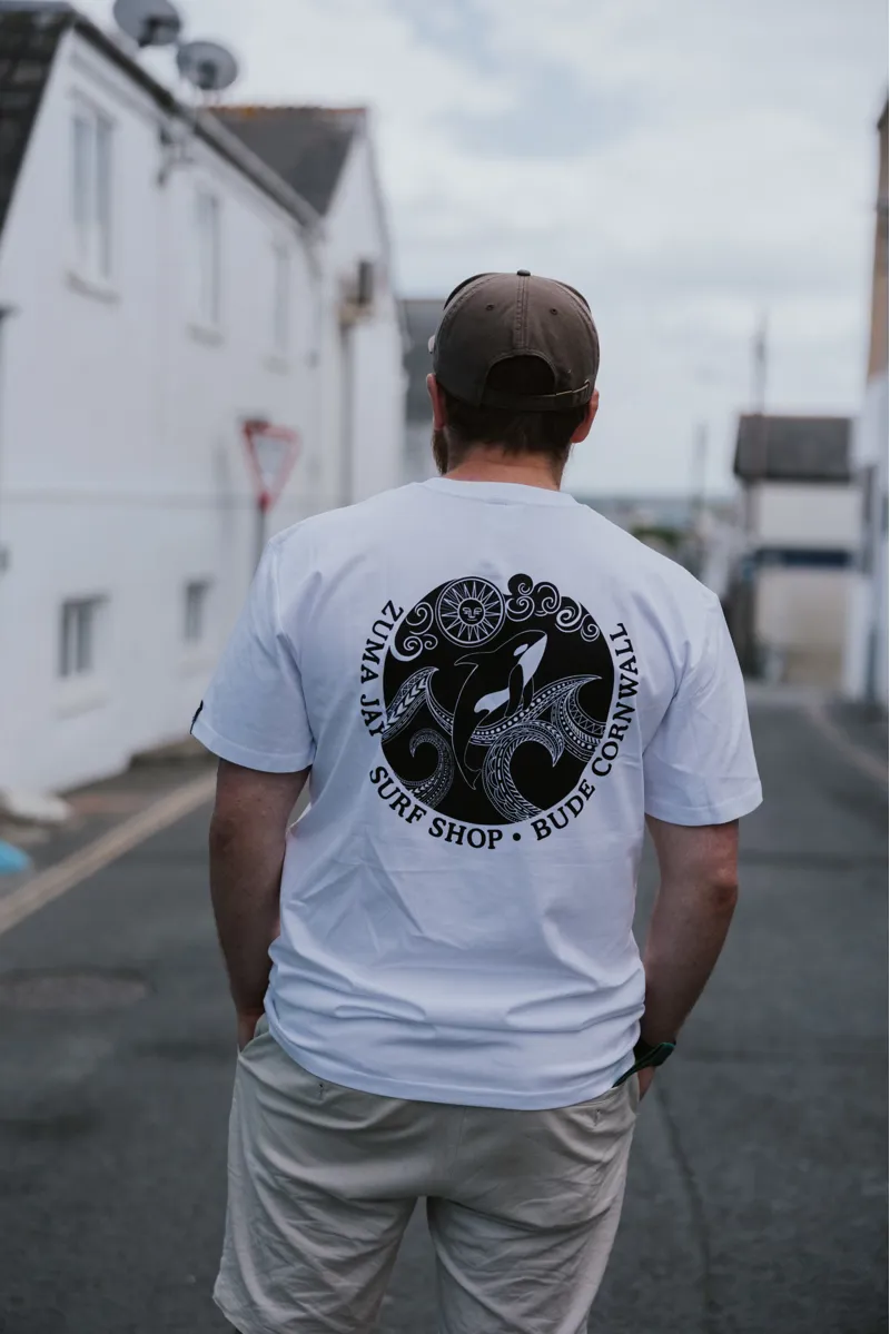 Zuma Jay Orca Tee White-1