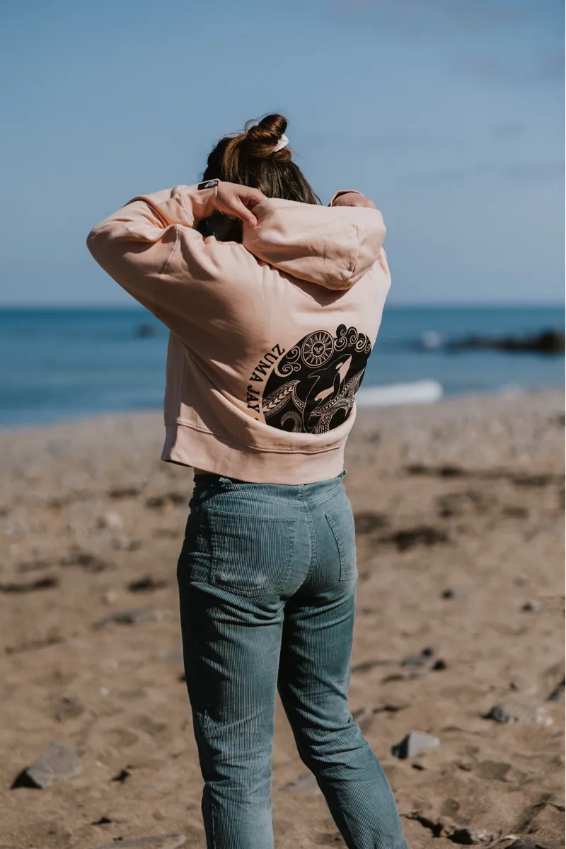 Zuma Jay Womens Orca Hoody Peach-2