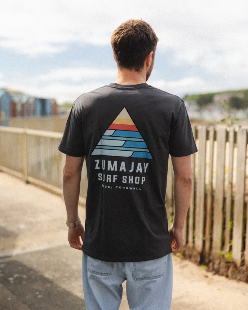 Zuma Jay Point Tee Faded Black