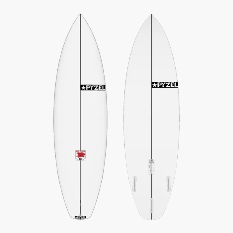 Pyzel Red Tiger Futures White