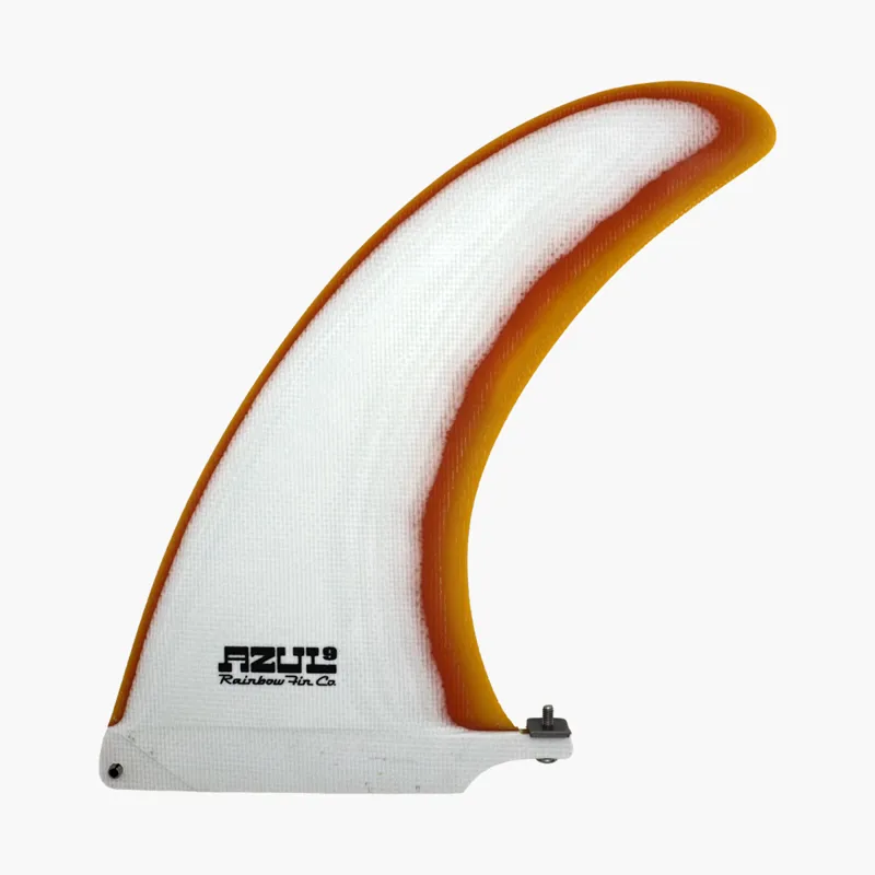 Rainbow Fin Co Azul 9 White Orange