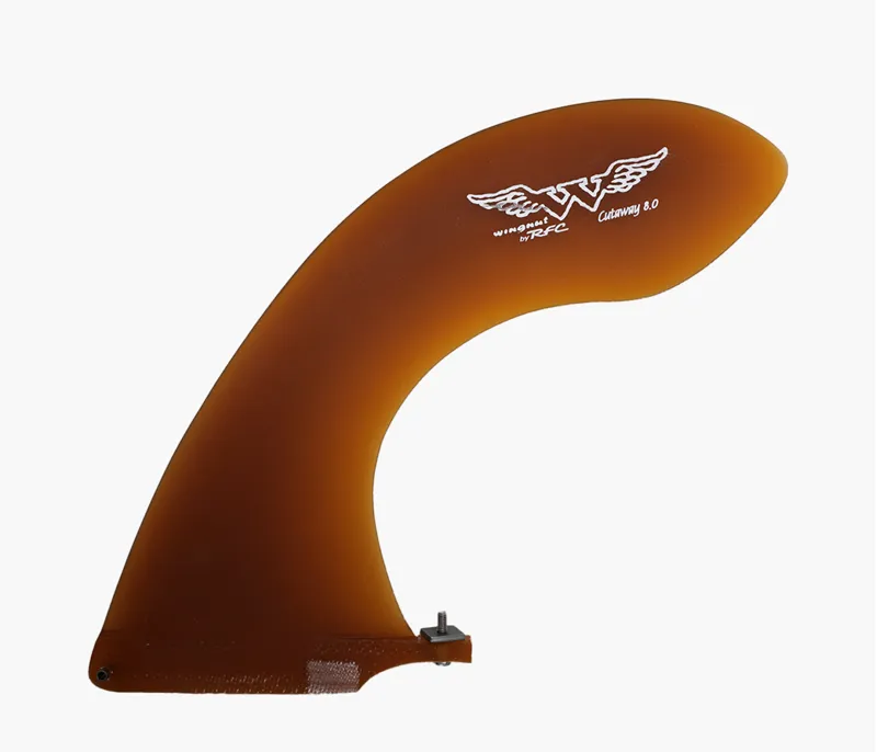 Rainbow Fin Co Wingnut Cutaway 8 Orange