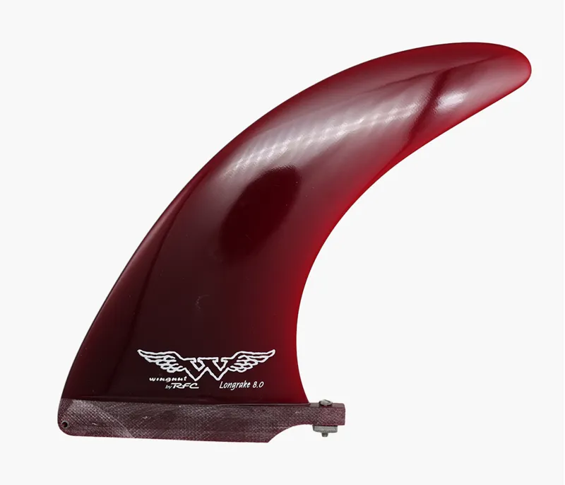Rainbow Fin Co Wingnut Longrake 8.0 Red