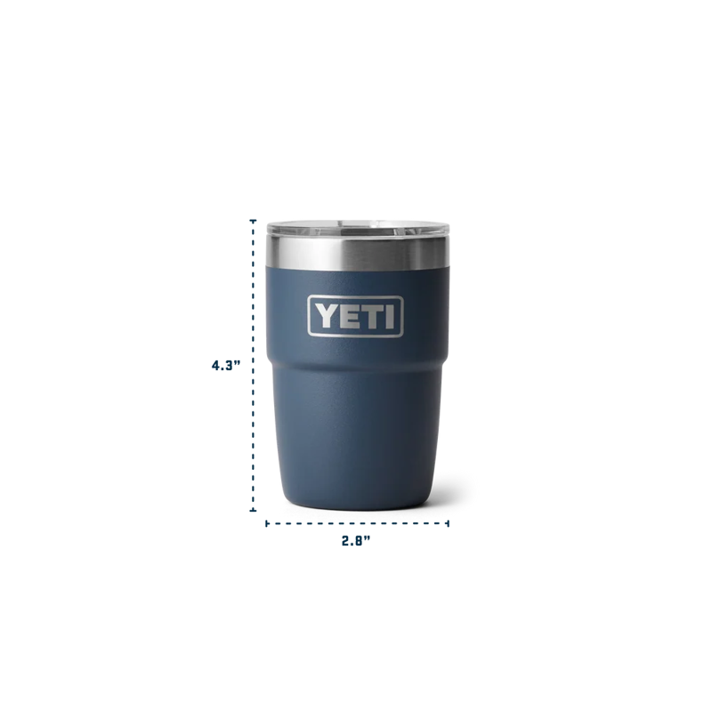YETI Rambler 8 oz/236ml Stackable Cup With Magslider Lid - King Crab-4