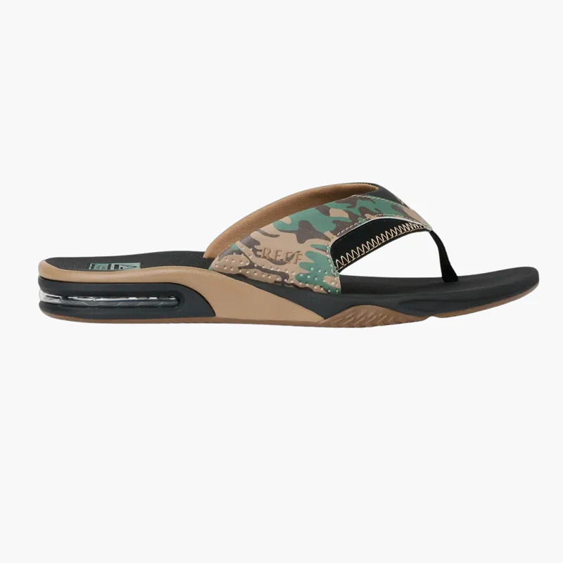 Reef Fanning Black/Camo Flip Flops-1