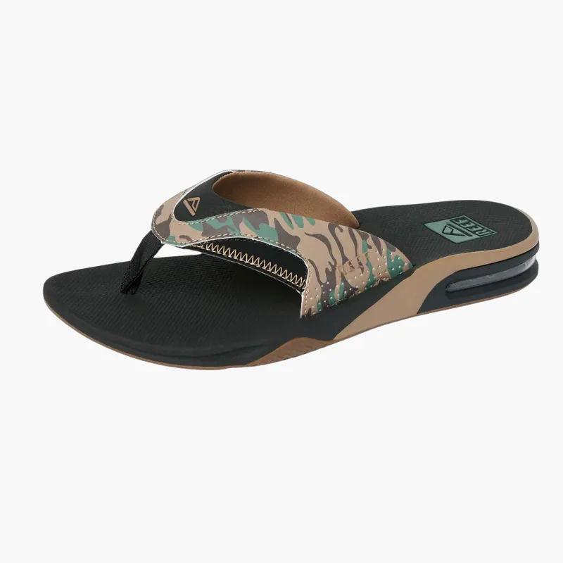 Reef Fanning Black/Camo Flip Flops-2