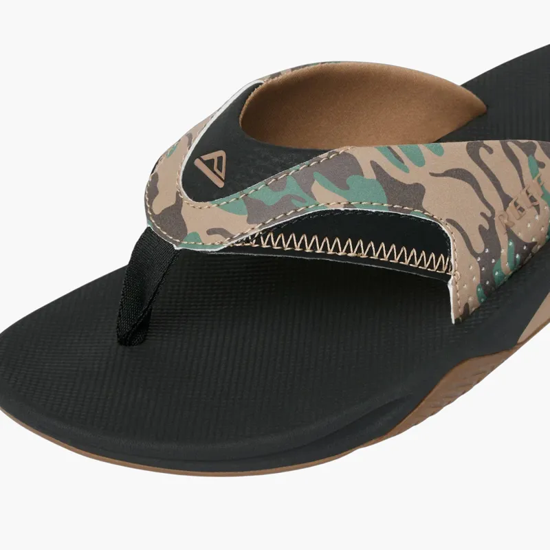 Reef Fanning Black/Camo Flip Flops-3