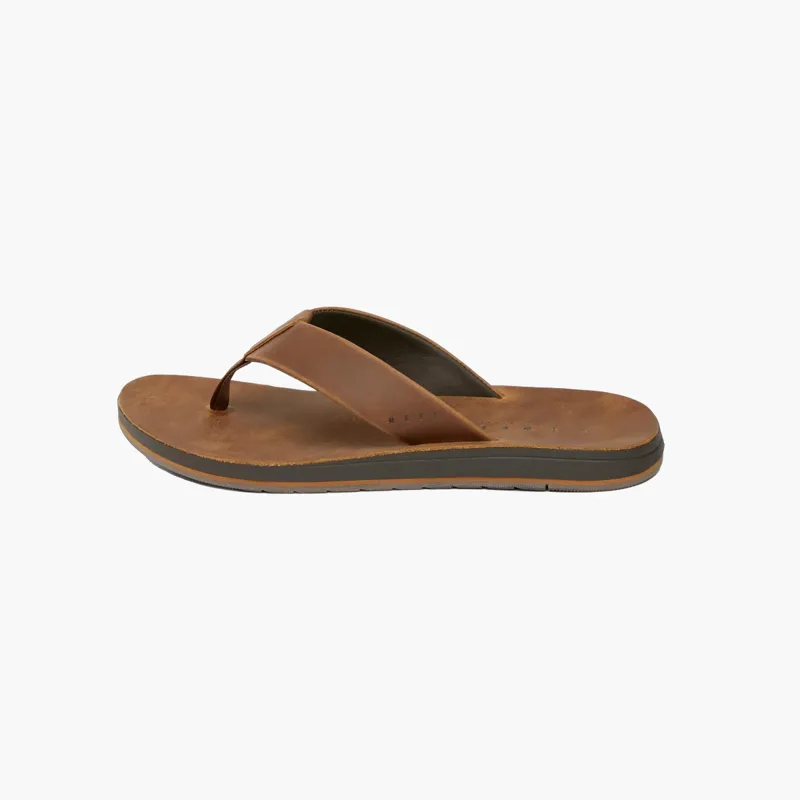 Reef Mens Ojai Classic Leather Flip Flops-1