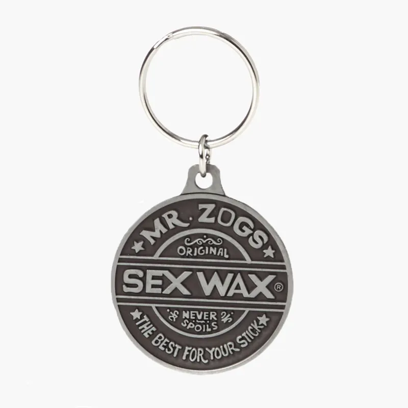 Sexwax Pewter Keyring