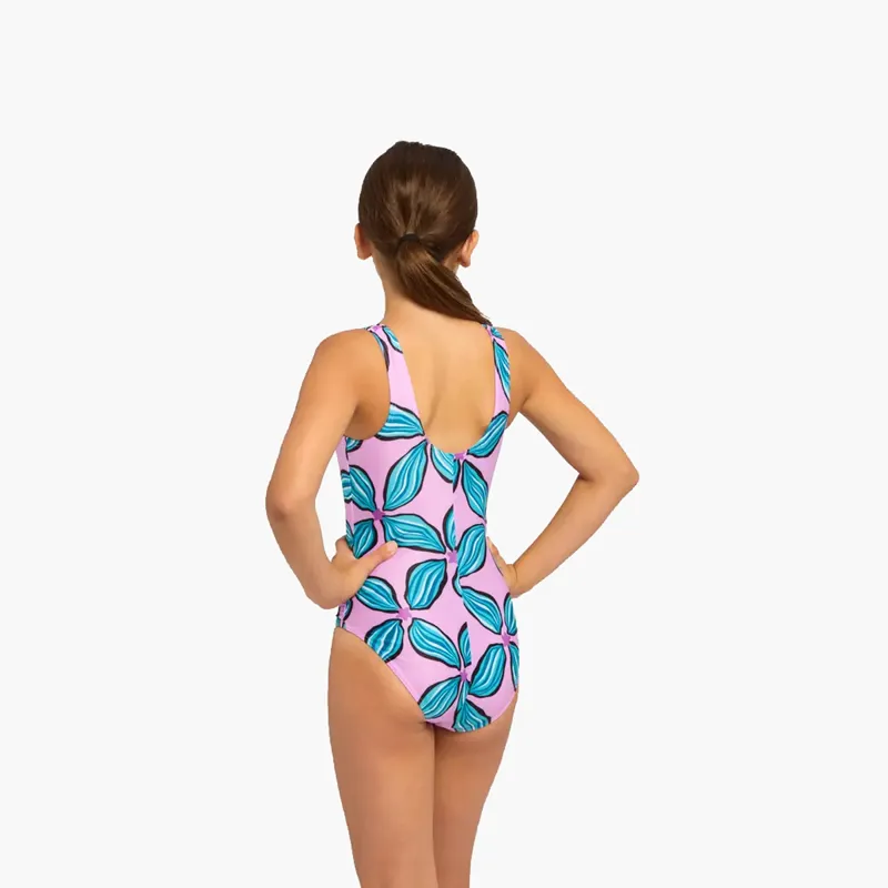 Zoggs Scoopback Girls Swimsuit Lily-1