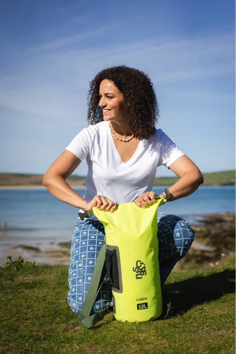 C-Skins Session Dry Bag Flash Green-8