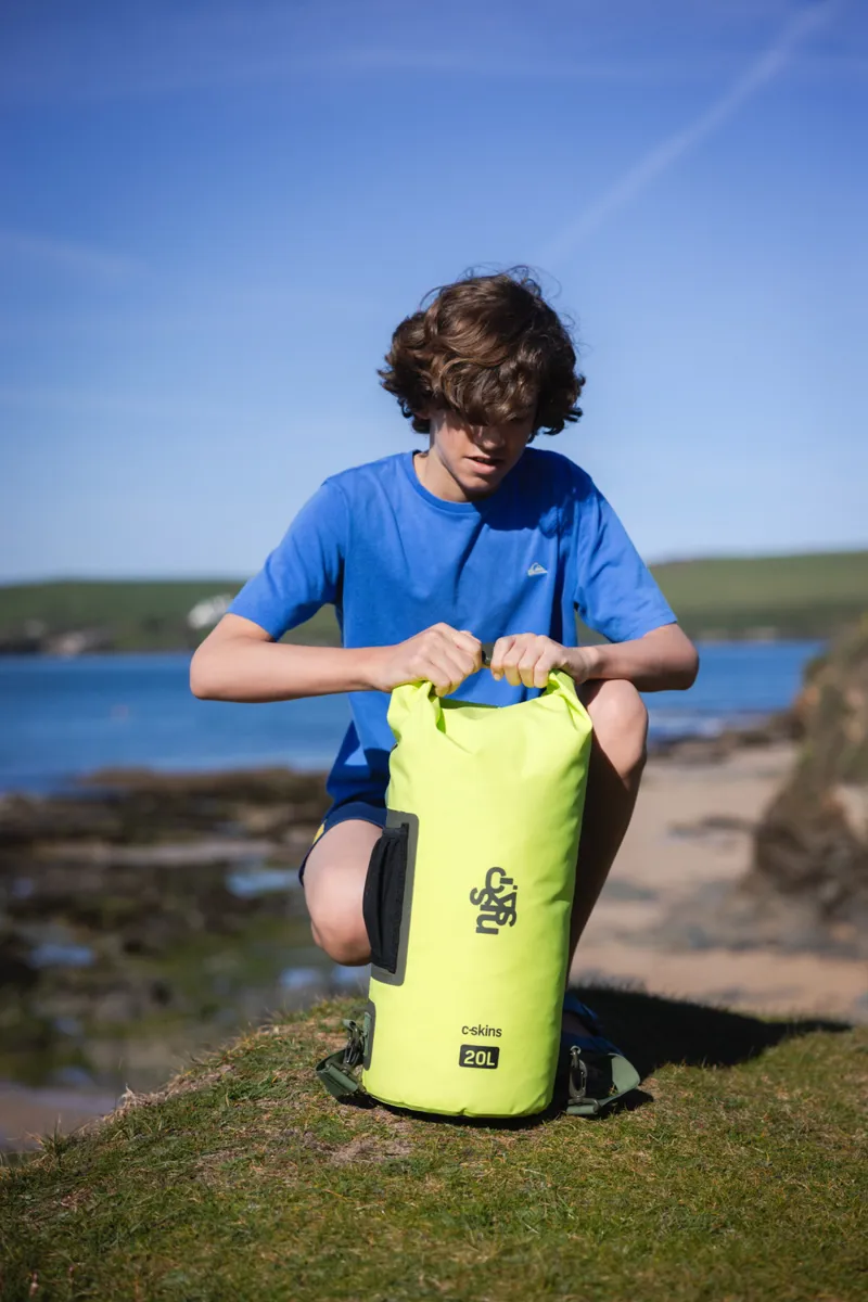 C-Skins Session Dry Bag Flash Green-7
