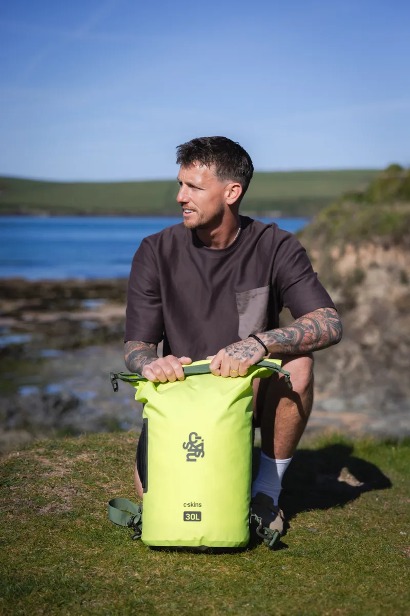 C-Skins Session Dry Bag Flash Green-6