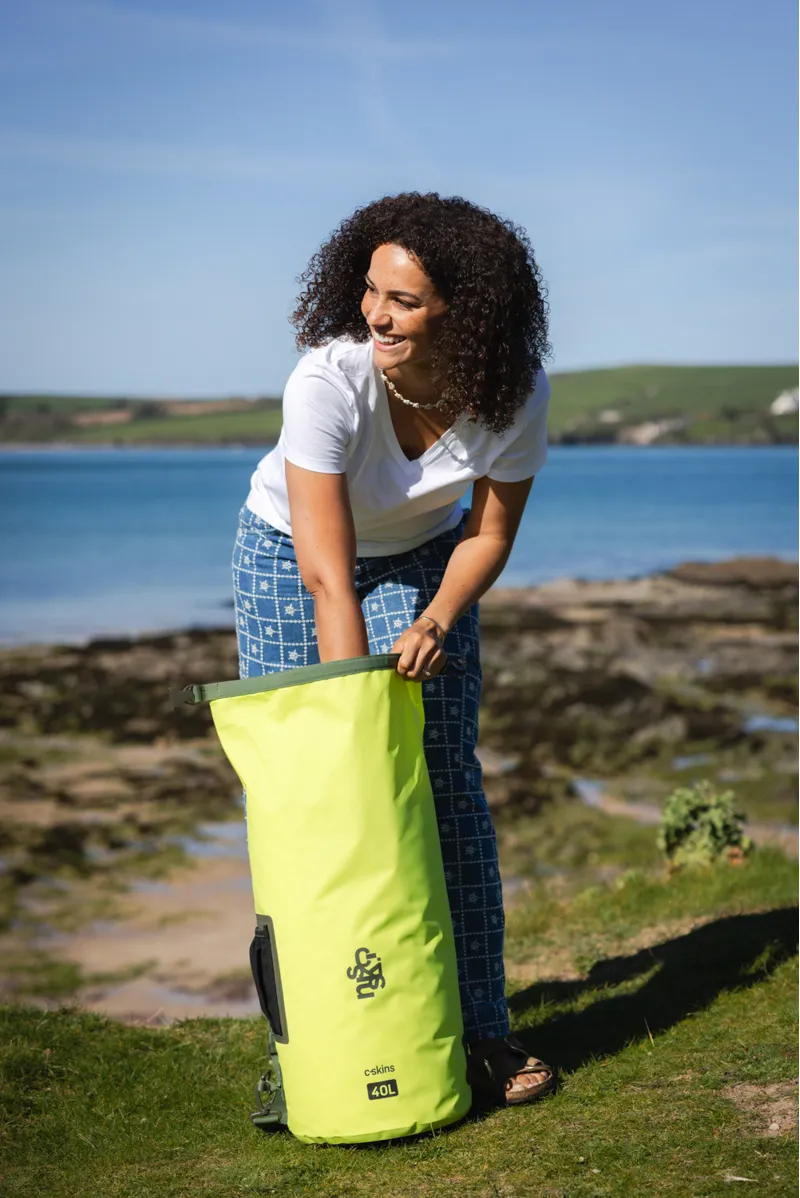 C-Skins Session Dry Bag Flash Green-5
