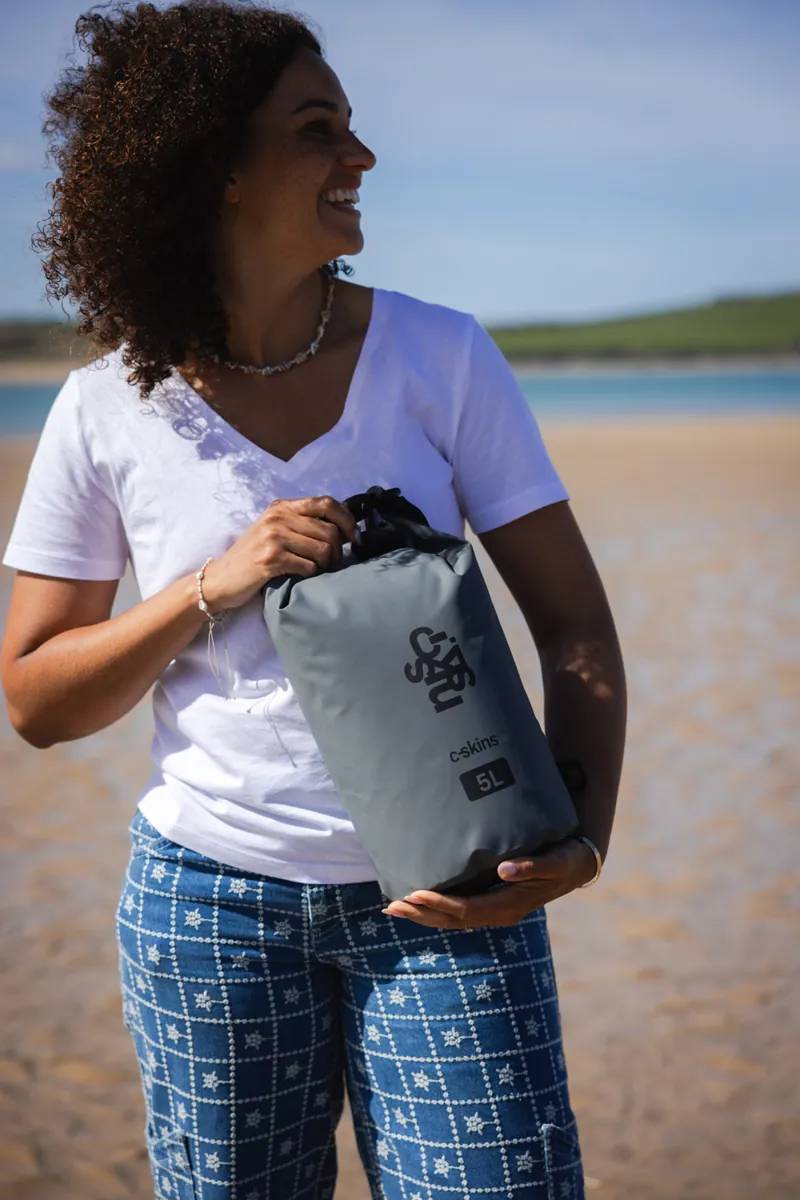 C-Skins Session Dry Bag Storm Grey-11