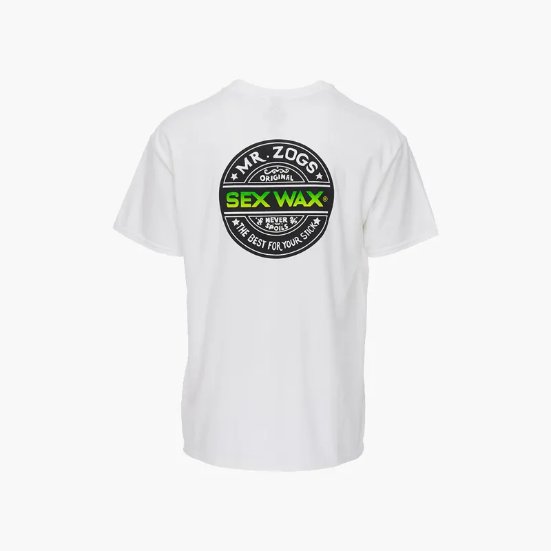 Sexwax Tee Word Fade Green
