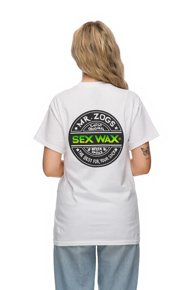 Sexwax Tee Word Fade Green-8