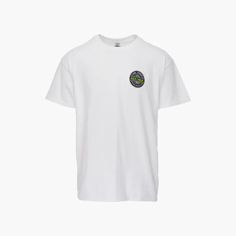 Sexwax Tee Word Fade Green-1