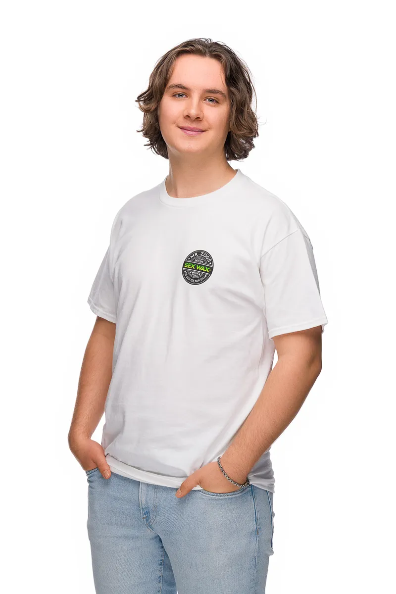 Sexwax Tee Word Fade Green-5