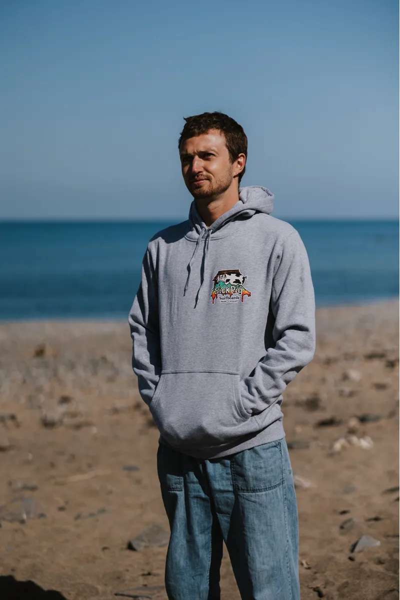 Zuma Jay Sick Pig Hoody Grey