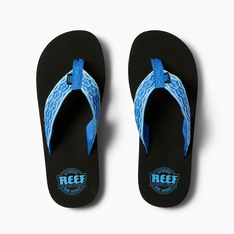 Reef Smoothy True Blue Flip Flops-1