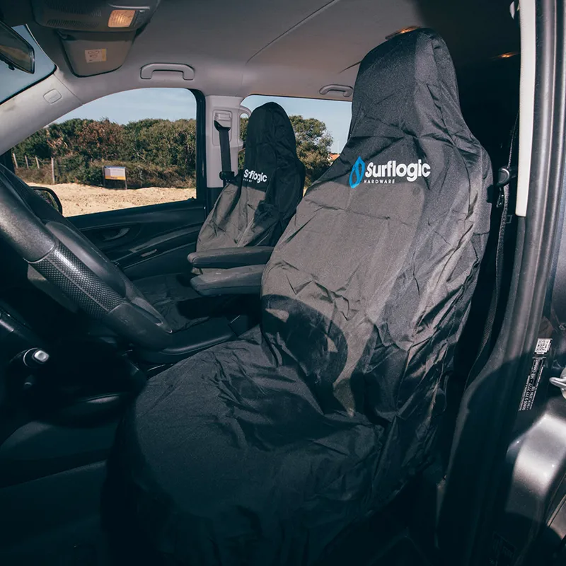 Surflogic Waterproof Car Seat Cover Single Black Camo-1