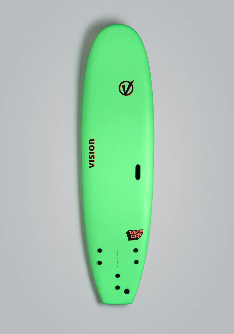 Vision VCT TakeOff Softboard TakeOff Lime Red
