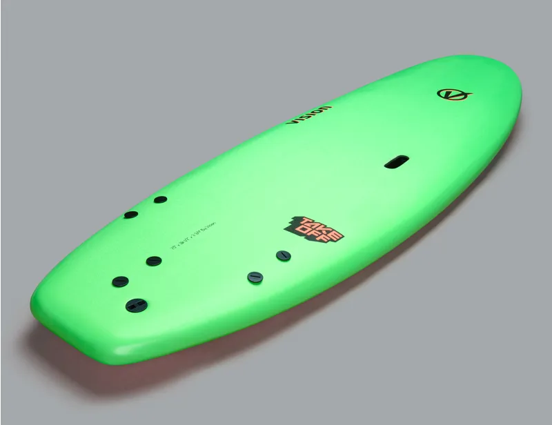 Vision VCT TakeOff Whopper Wide Softboard Lime/Warm Red-1