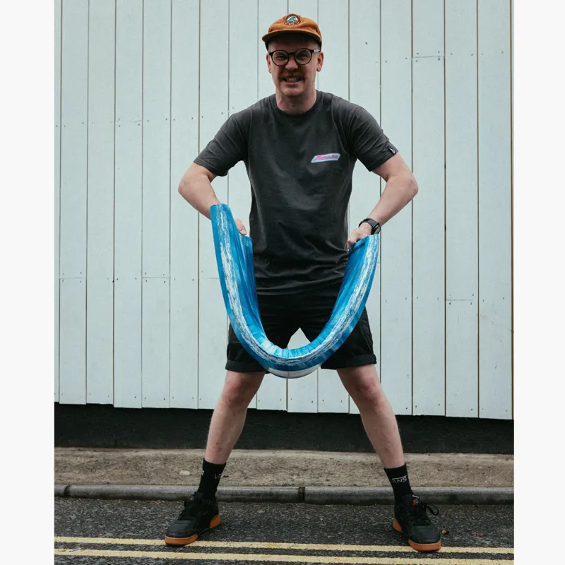 Zuma Jay Junior Recycled 34in Bodyboard Magenta/Purple Stripes-3