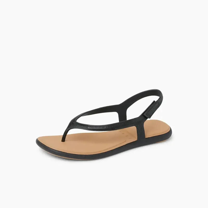 Reef Womens Water Willow Maya Flip Flops Black-1
