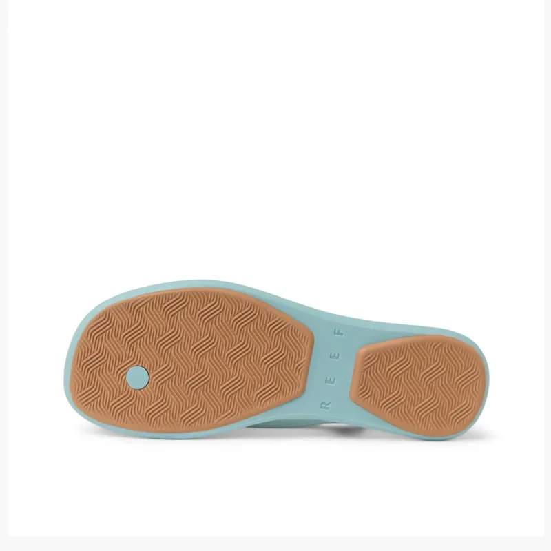 Reef Womens Water Willow Flip Flops Marina Teal-2