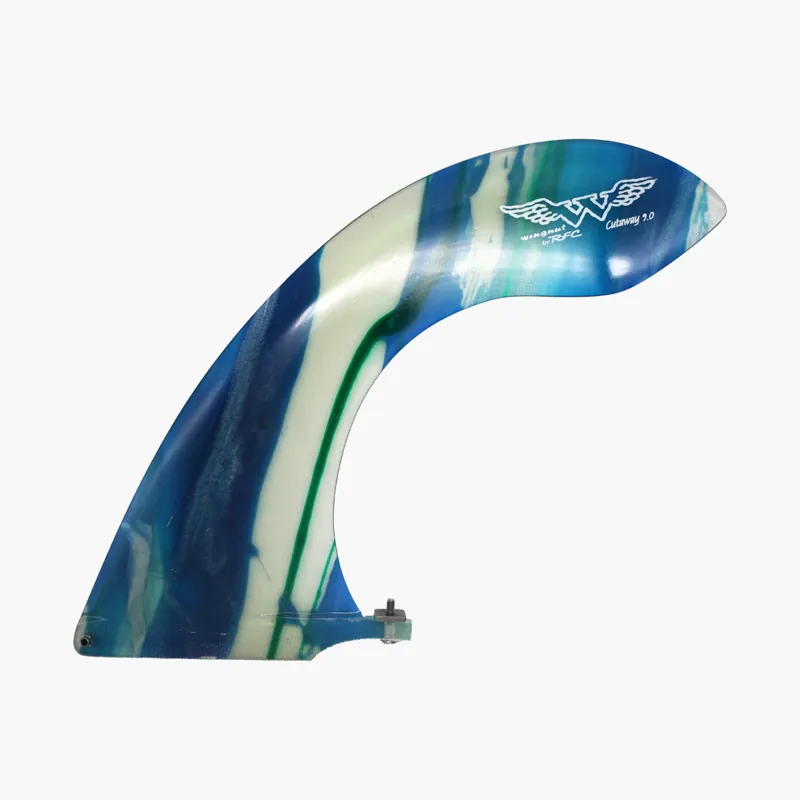 Rainbow Fin Co Wingnut Cutaway 9 Blue Drag