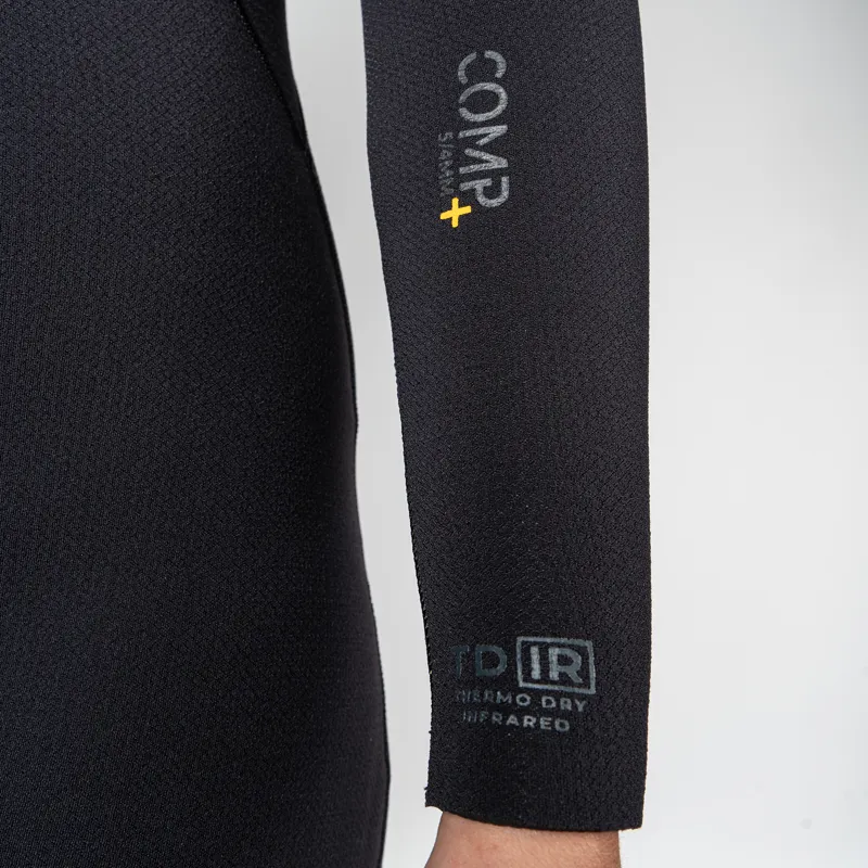 Xcel Womens Comp+ 5/4 Hooded Wetsuit Black-8