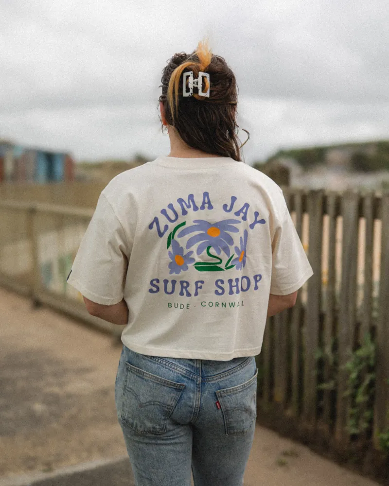 Zuma Jay Mohala Womens Crop Tee-1